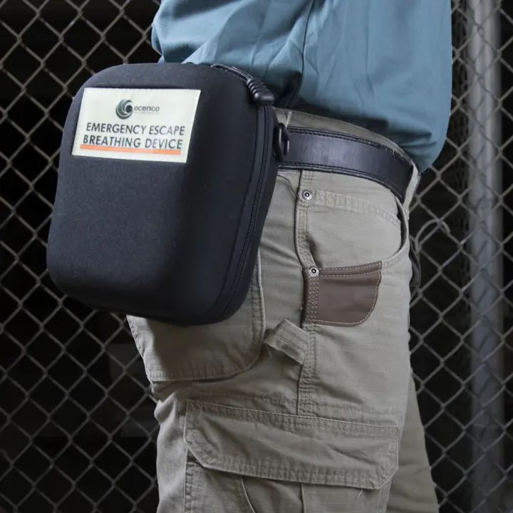 M-20.2 EEBD for Maritime - Case on Belt