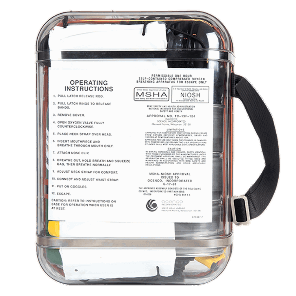 EBA-6.5 Emergency Escape Breathing Device | Products | Ocenco